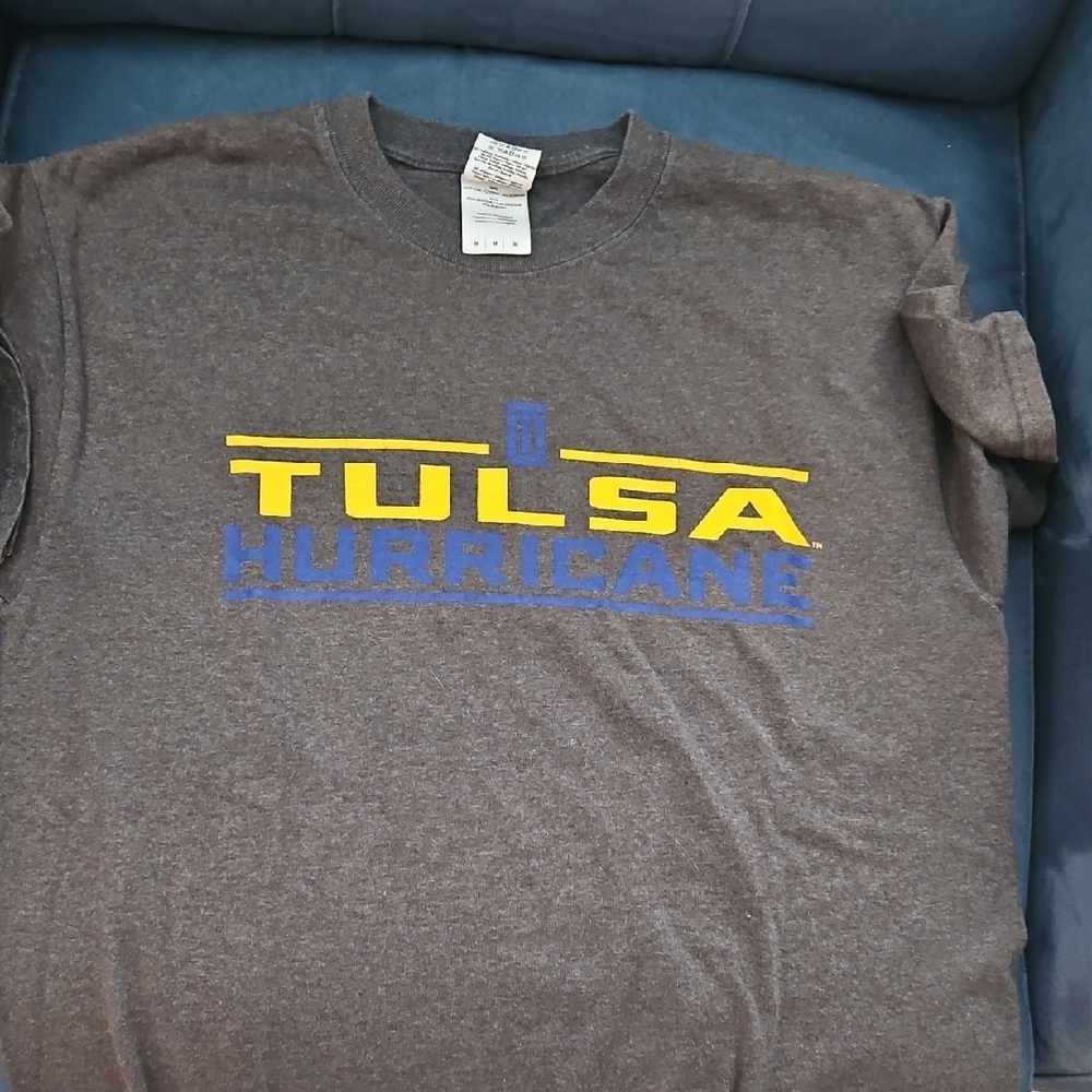 Tulsa Hurricane Gray T-Shirt